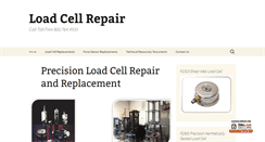 Desktop Screenshot of loadcellrepair.com